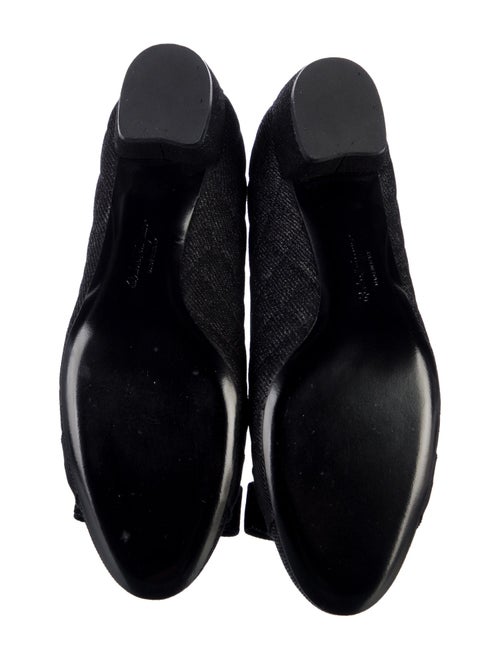 Salvatore Ferragamo Satin Ballet Flats