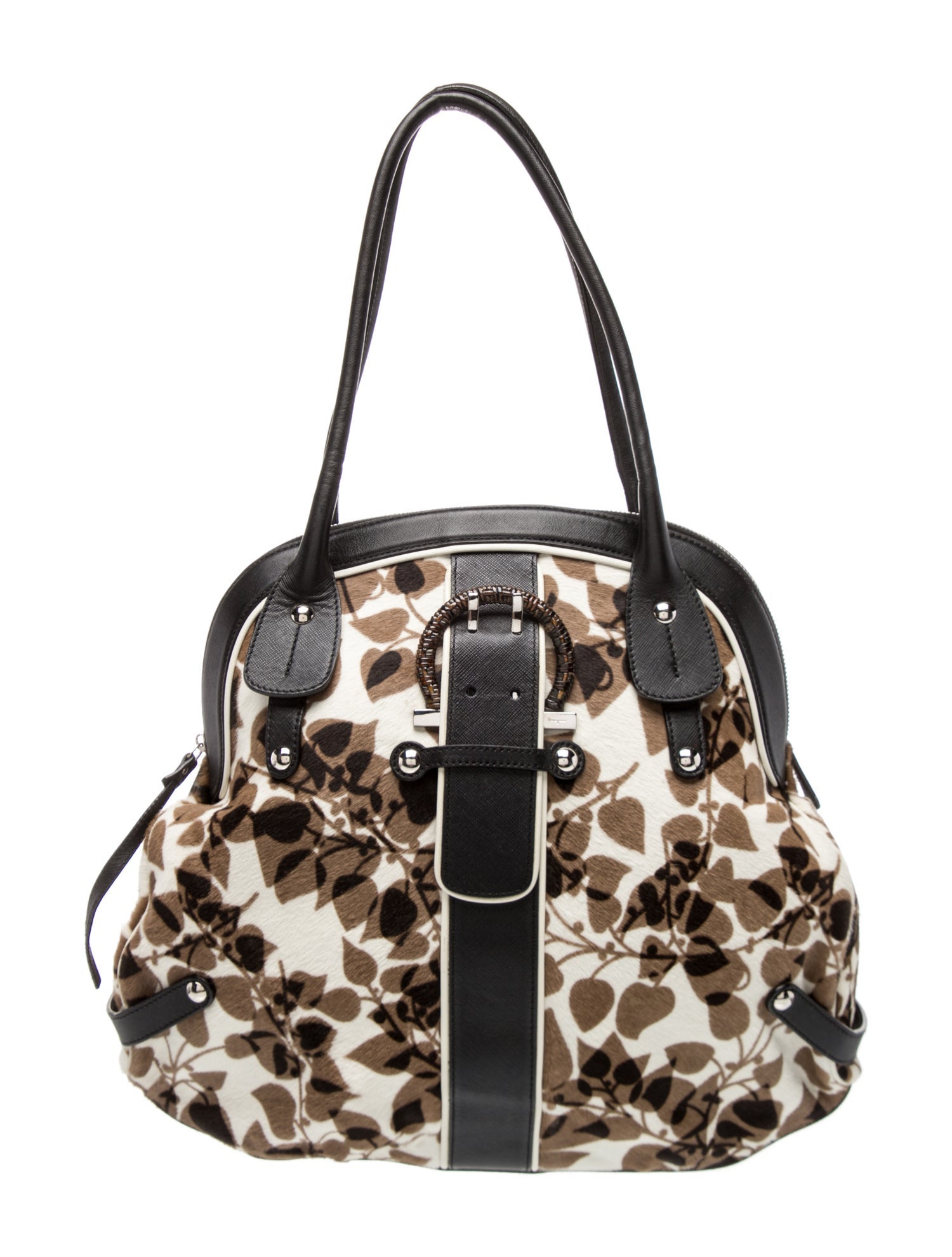 Salvatore Ferragamo Ponyhair Shoulder Bag