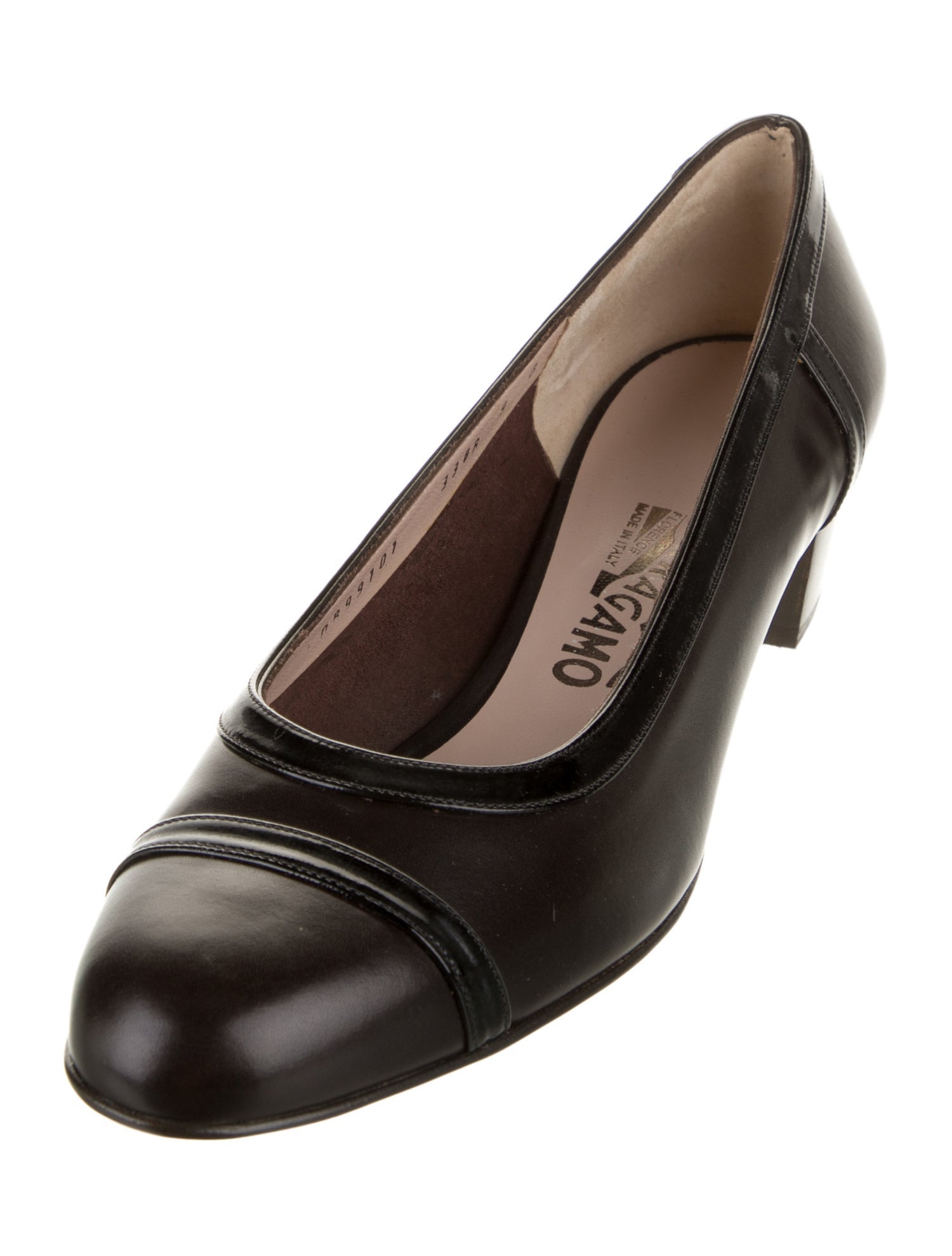 Salvatore Ferragamo Leather Pumps
