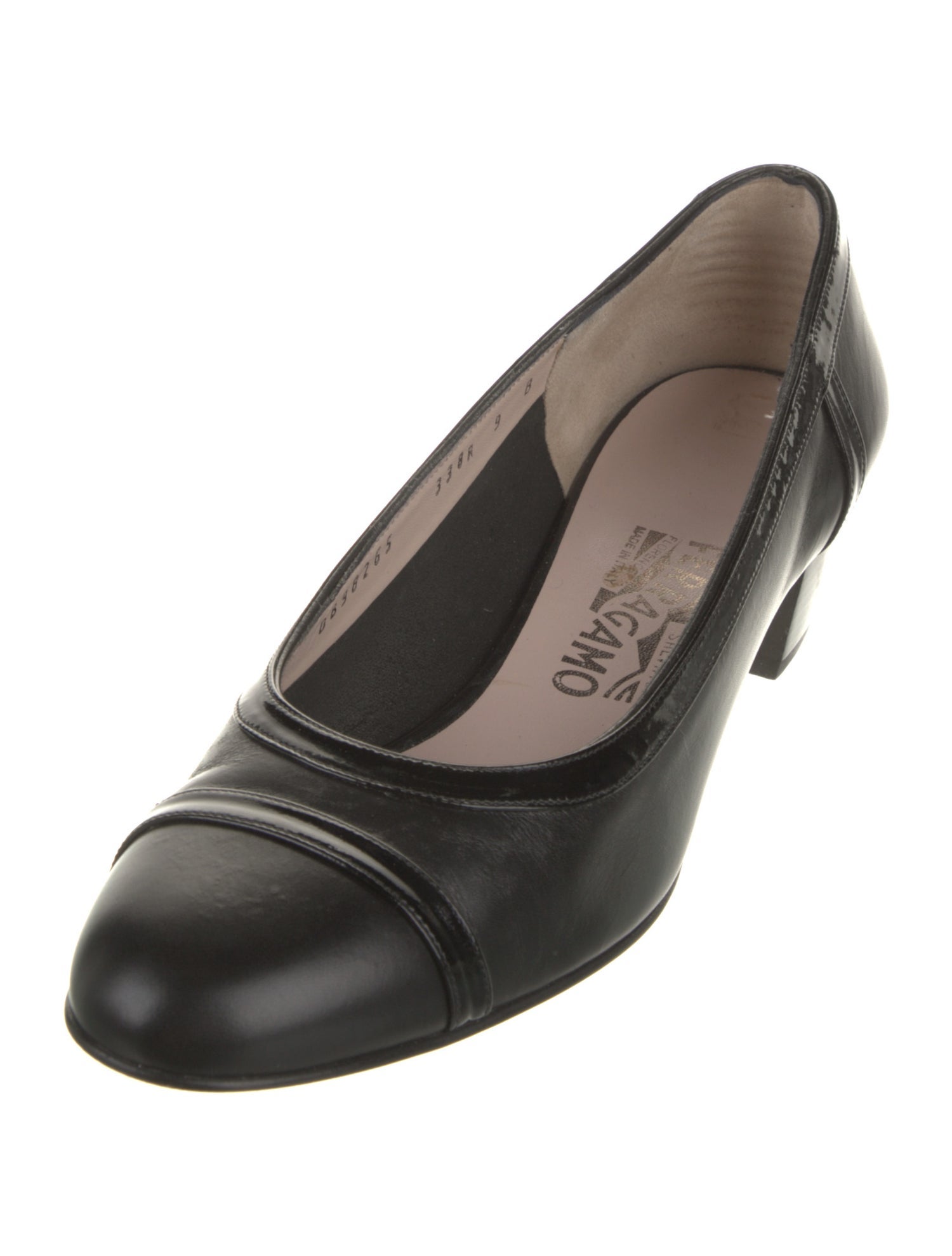 Salvatore Ferragamo Leather Pumps
