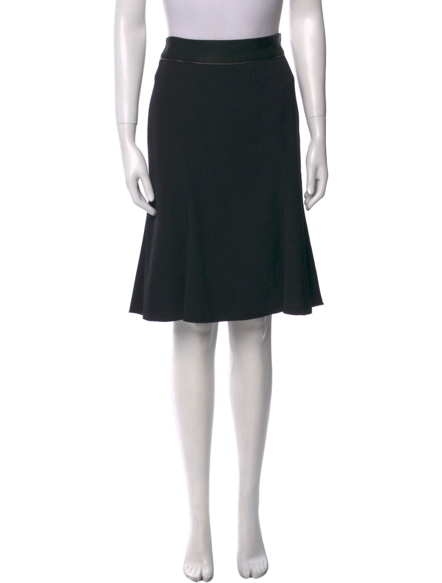 Salvatore Ferragamo Wool Knee-Length Skirt