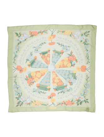 Salvatore Ferragamo Silk Printed Bandana