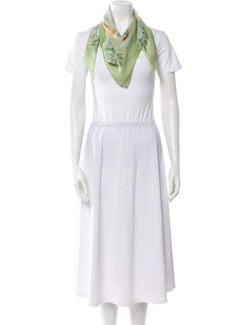 Salvatore Ferragamo Silk Printed Bandana