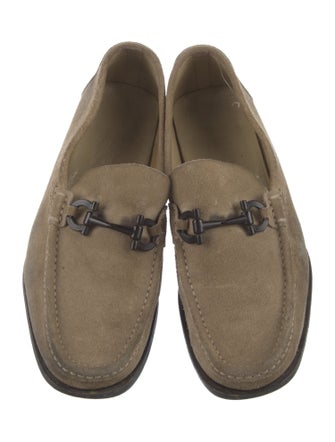 Salvatore Ferragamo Suede Loafers