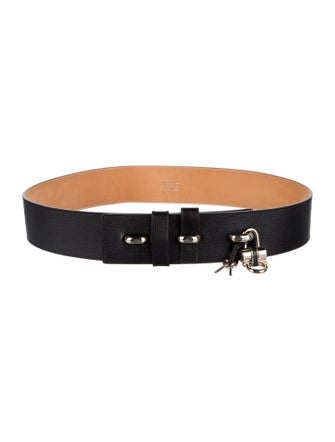 Salvatore Ferragamo Wide Leather Belt