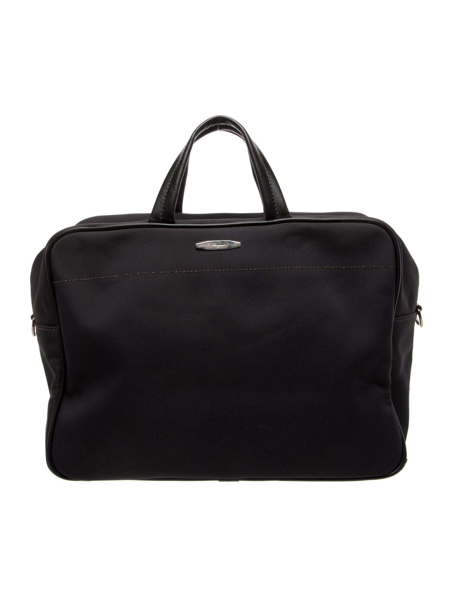 Salvatore Ferragamo Nylon Briefcase