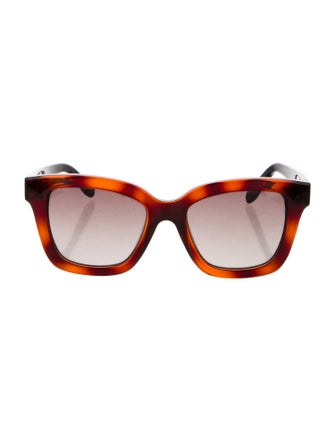 Salvatore Ferragamo Wayfarer Gradient Sunglasses