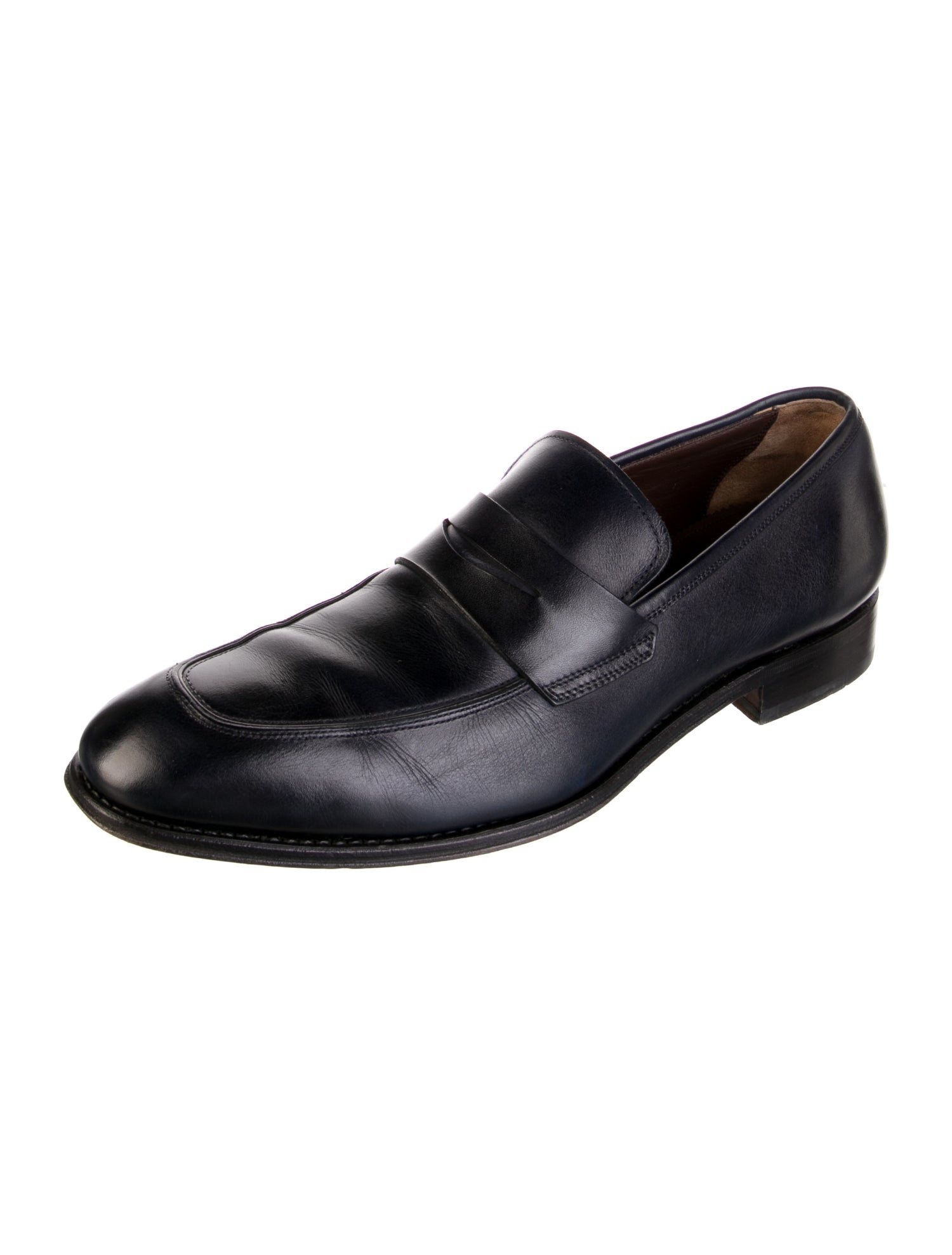 Salvatore Ferragamo Leather Dress Loafers