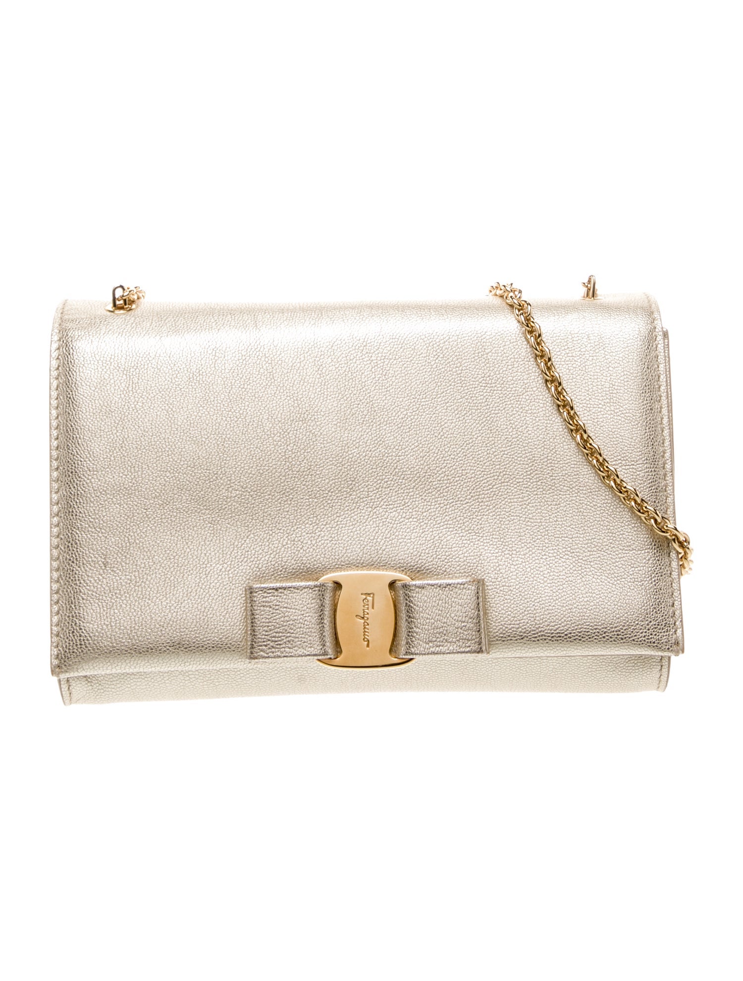 Salvatore Ferragamo Vara Bow Evening Bag