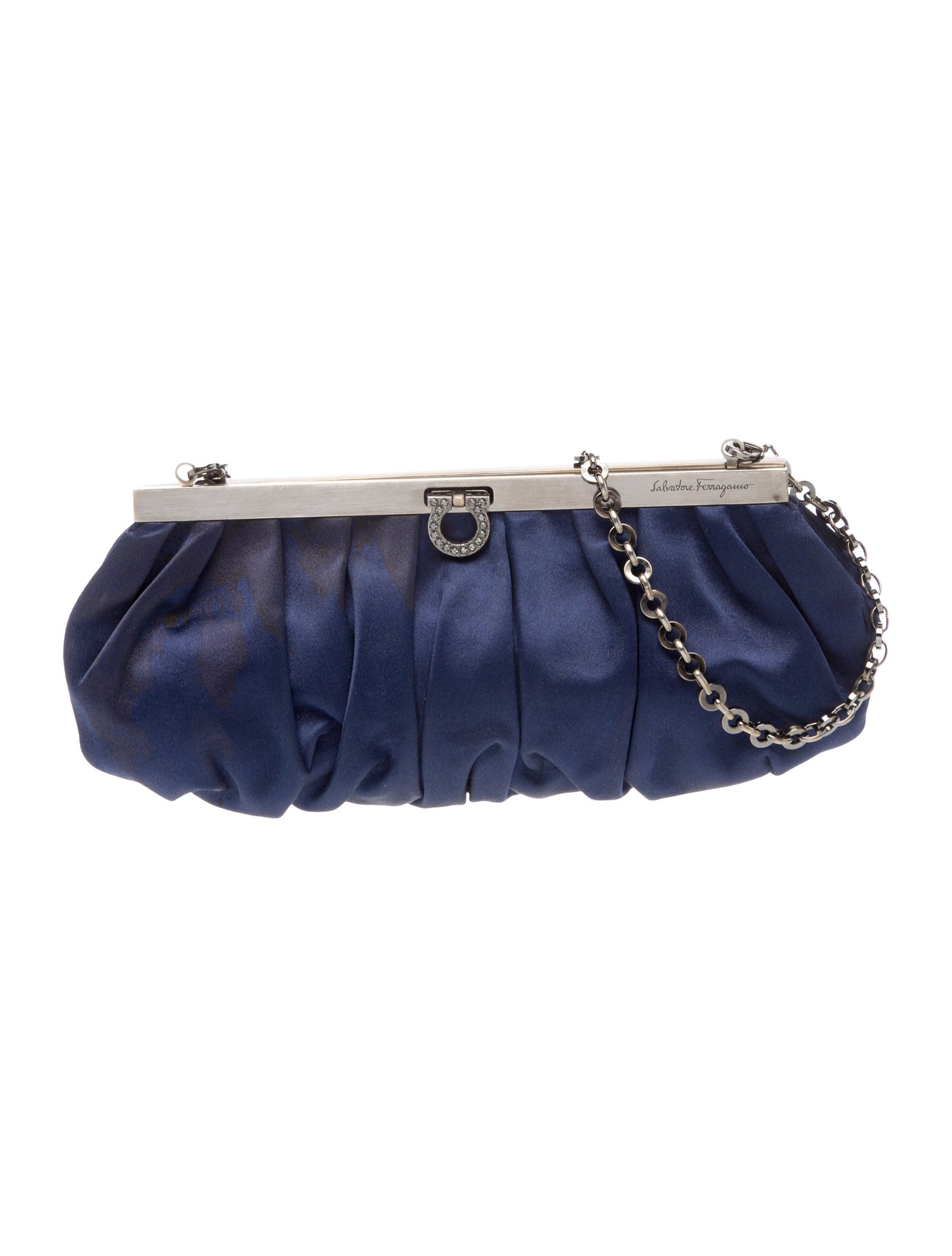 Salvatore Ferragamo Satin Evening Bag