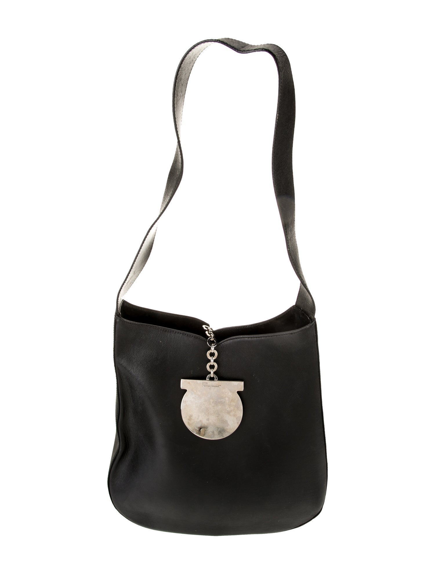 Salvatore Ferragamo Saffiano Leather Shoulder Bag