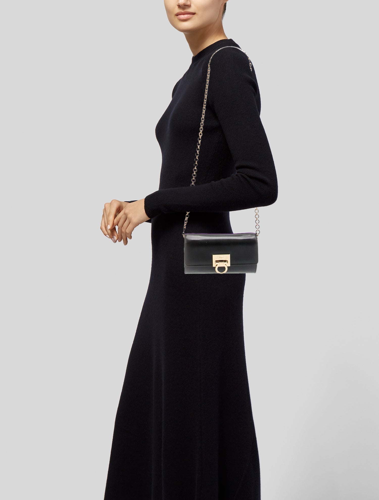 Salvatore Ferragamo Gancini Evening Bag