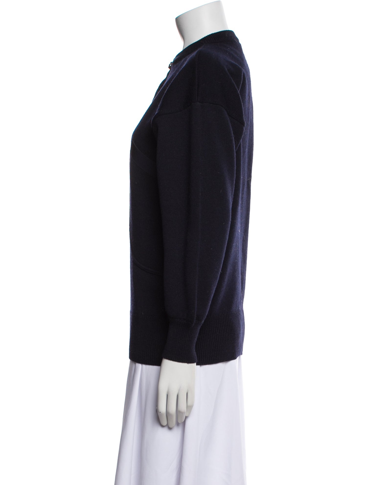 Salvatore Ferragamo Wool Mock Neck Sweater