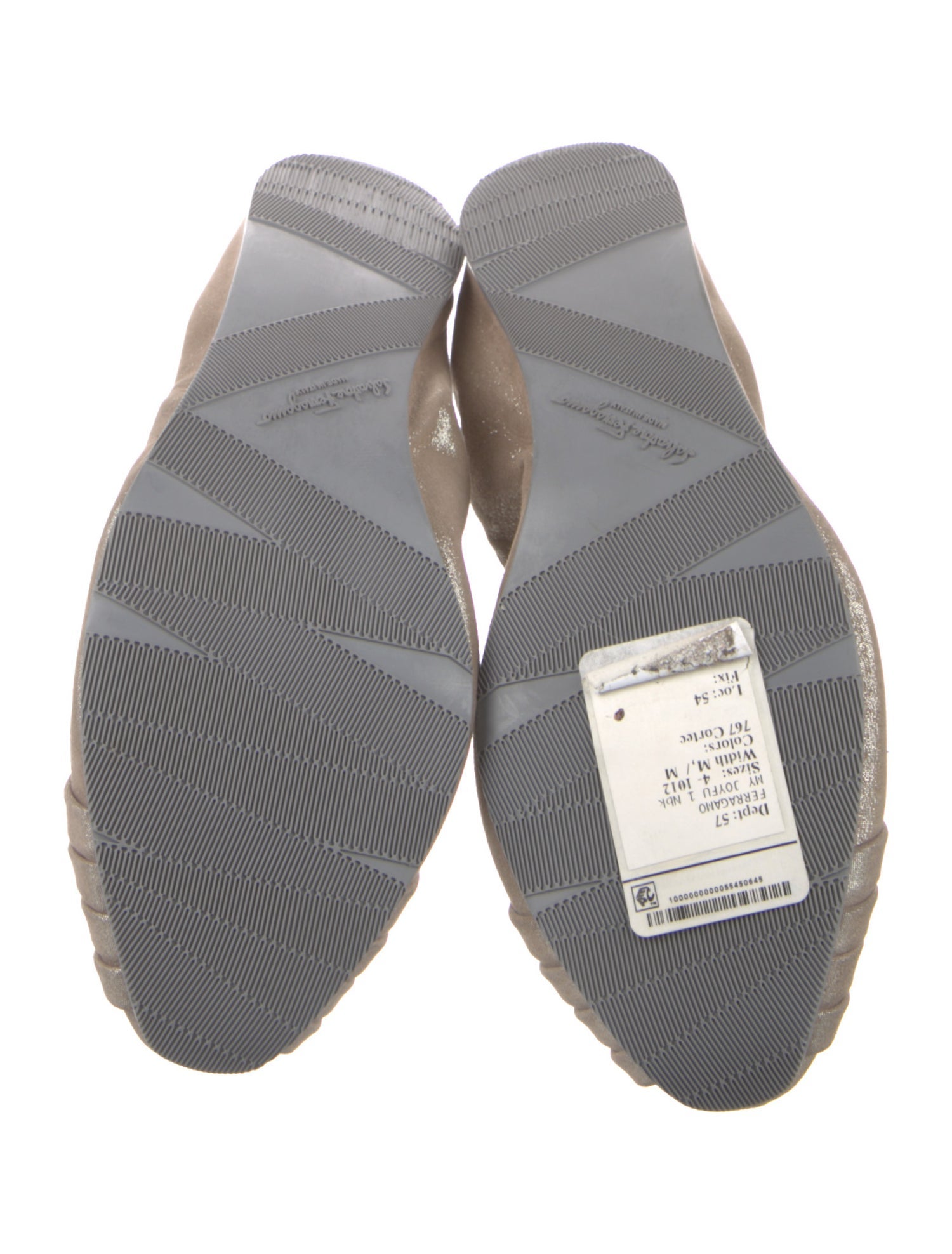 Salvatore Ferragamo My Joy Vara Bow Accent Ballet Flats