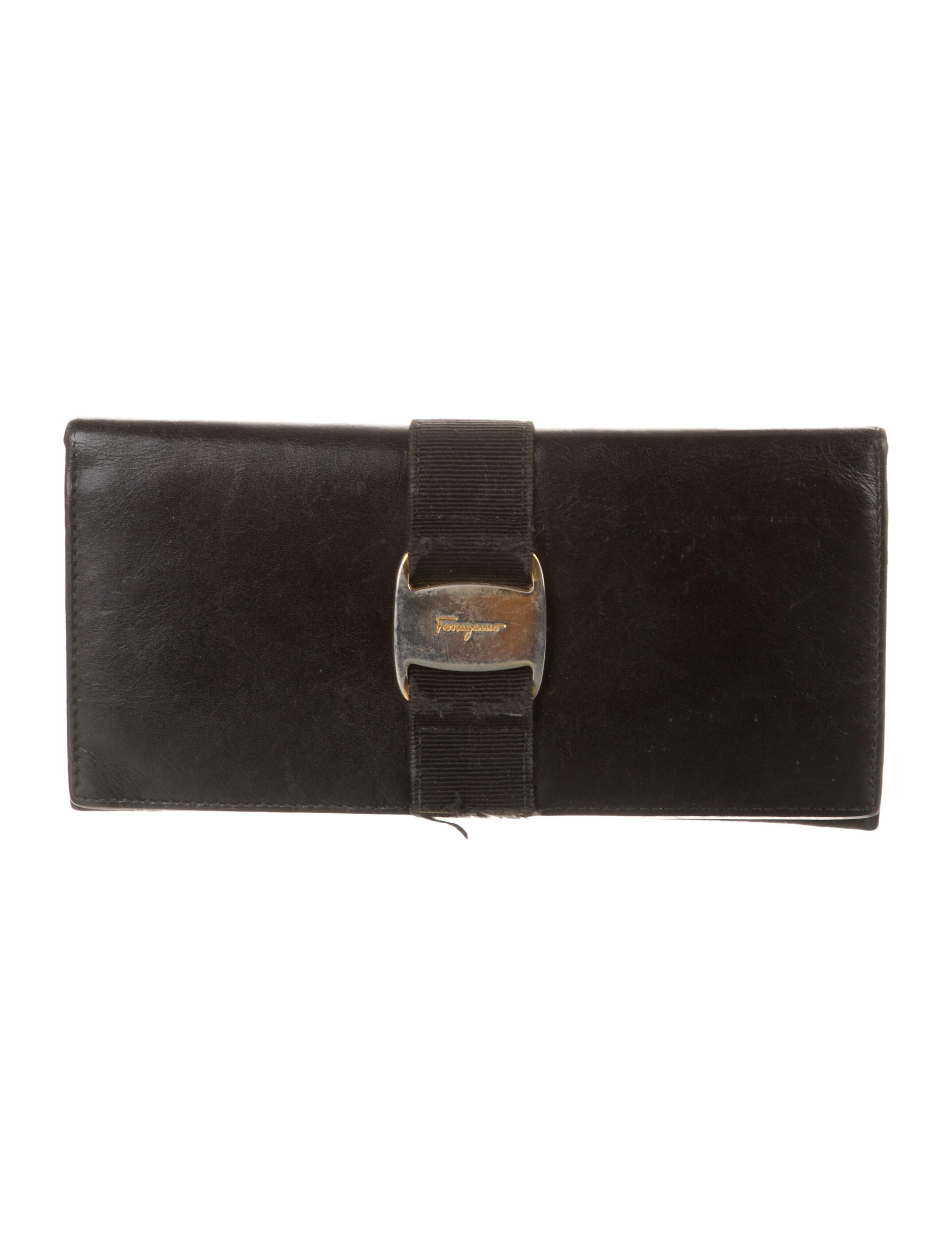 Salvatore Ferragamo Leather Continental Wallet