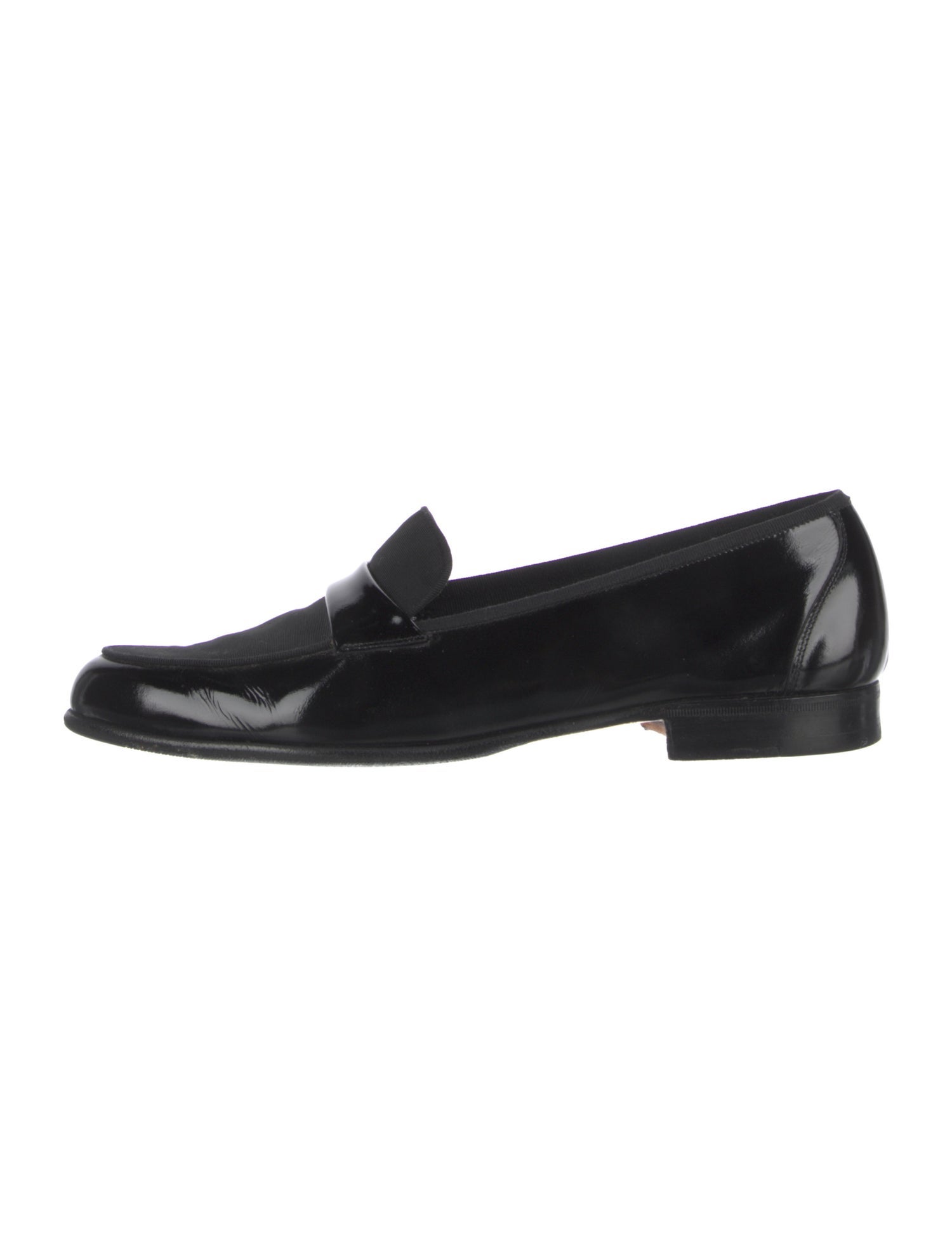 Salvatore Ferragamo Patent Leather Dress Loafers
