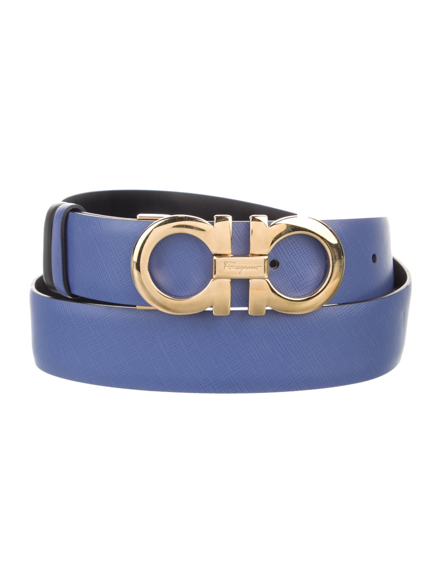 Salvatore Ferragamo Leather Belt Kit