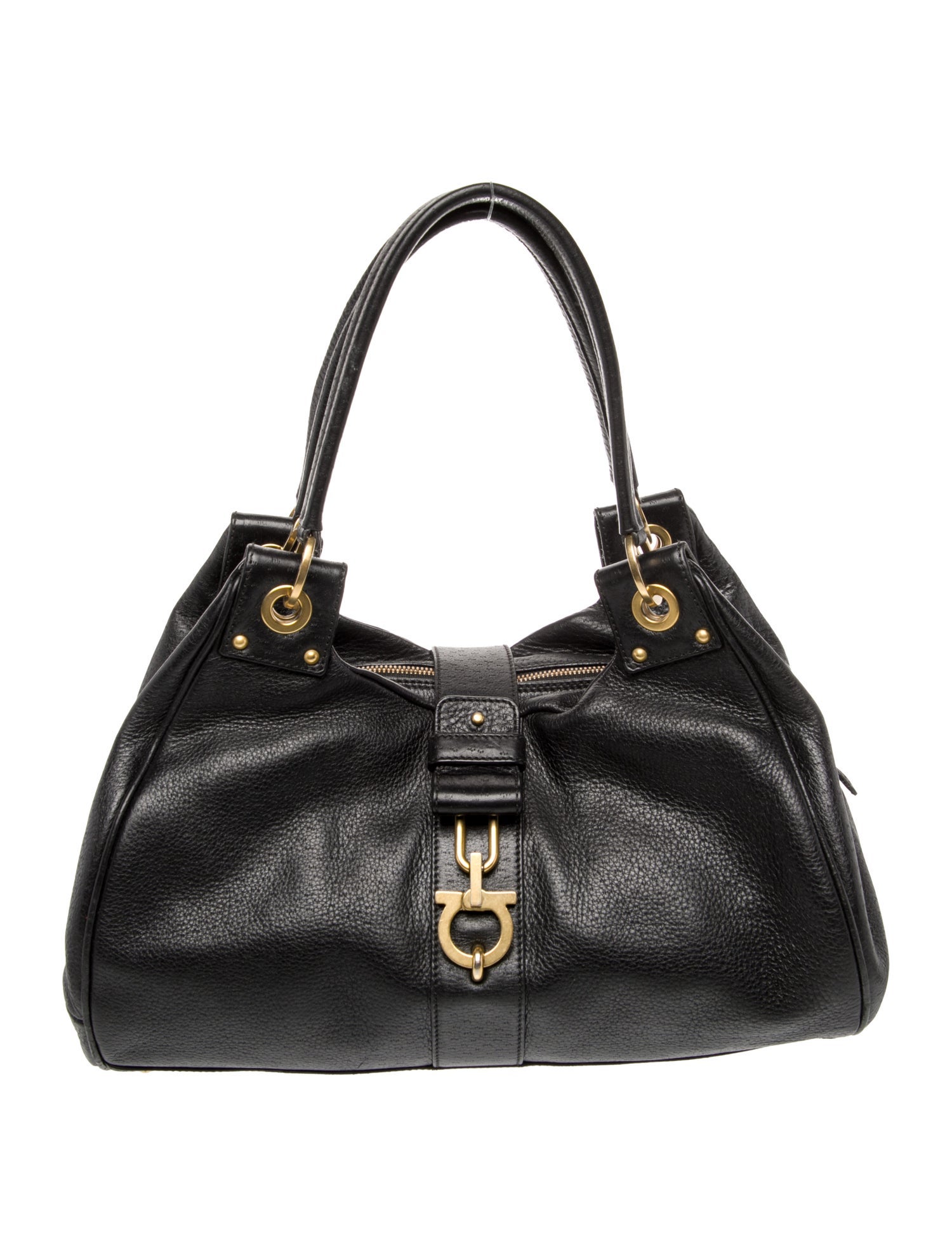 Salvatore Ferragamo Gancio Shoulder Bag