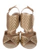 Salvatore Ferragamo Leather Slingback Sandals
