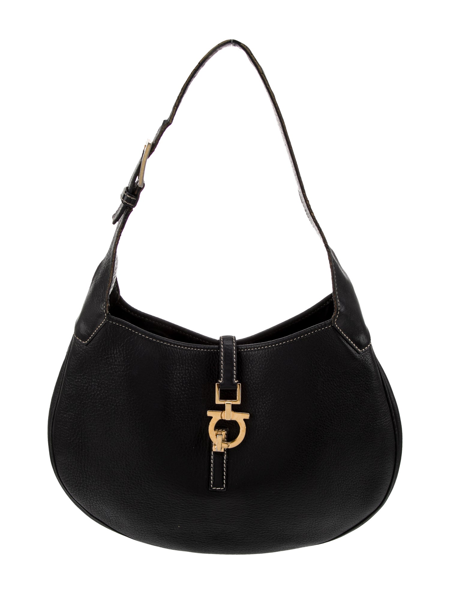 Salvatore Ferragamo Canvas Shoulder Bag