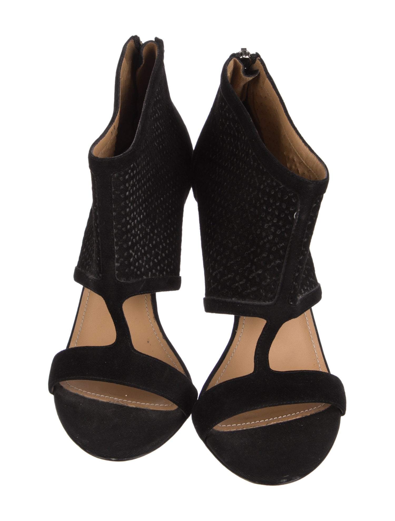 Salvatore Ferragamo Suede Slingback Sandals