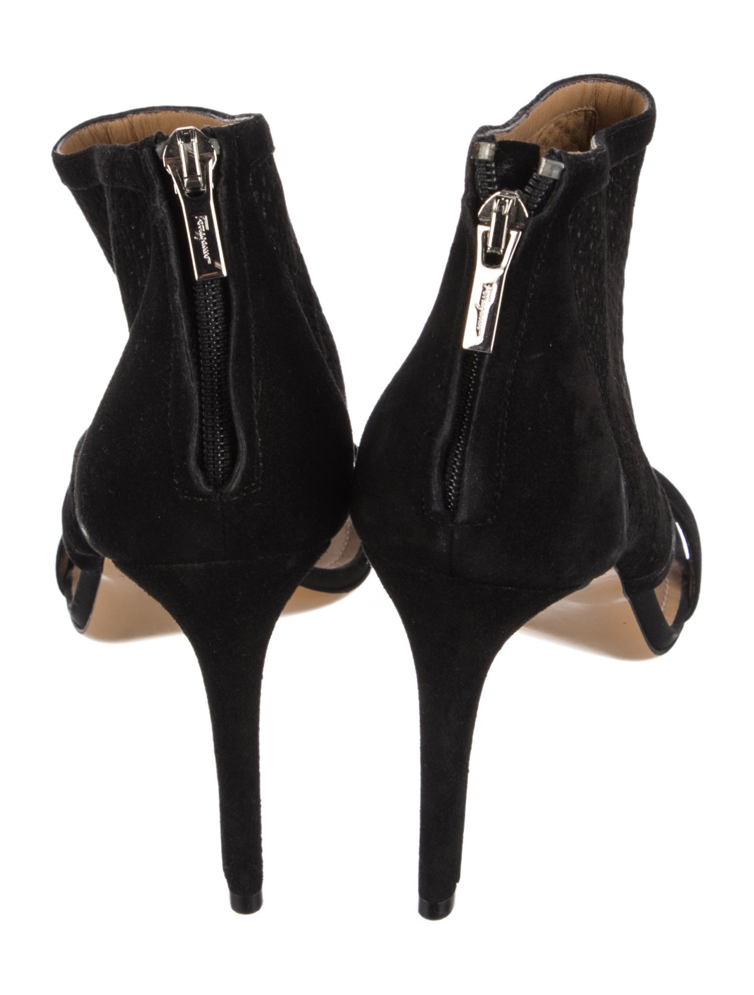 Salvatore Ferragamo Suede Slingback Sandals