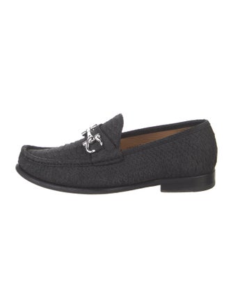 Salvatore Ferragamo Suede Dress Loafers