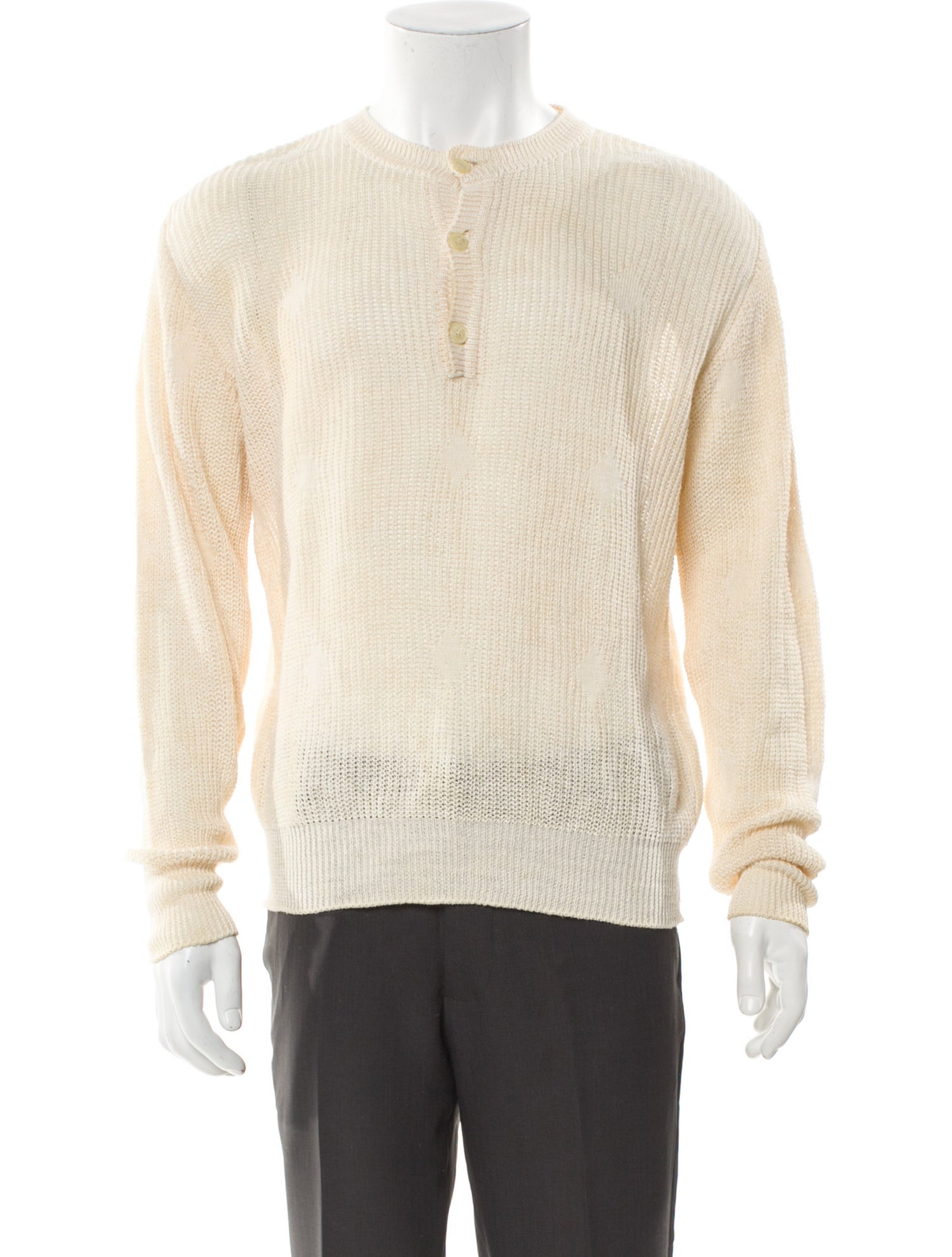 Salvatore Ferragamo 1980's Crew Neck Pullover