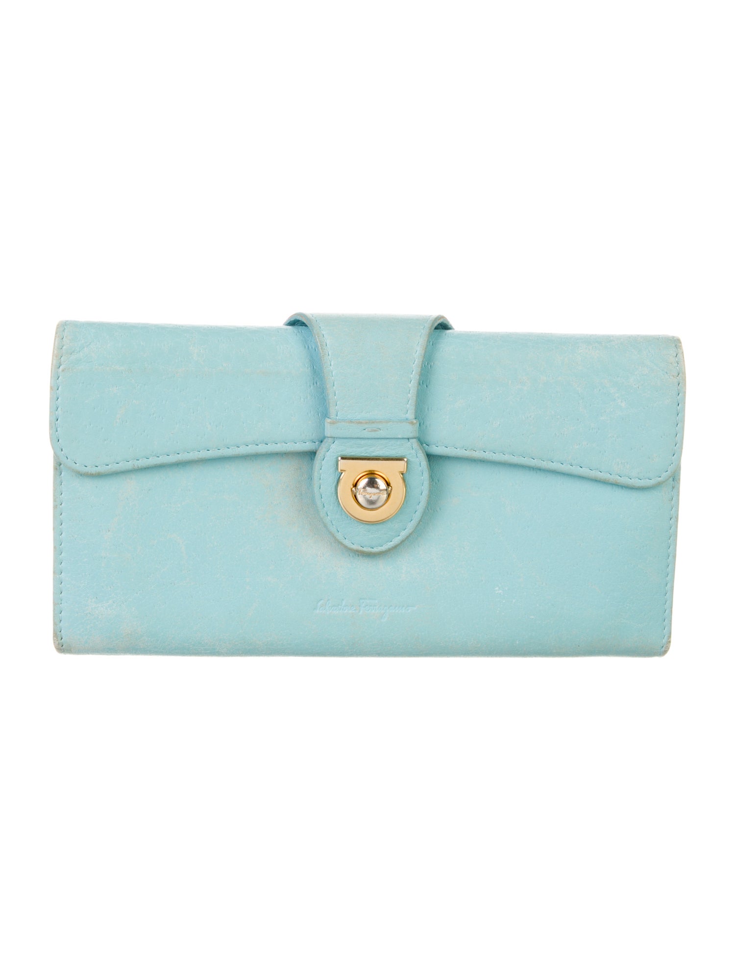 Salvatore Ferragamo Leather French Purse