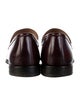 Salvatore Ferragamo Gancini Logo Leather Dress Loafers
