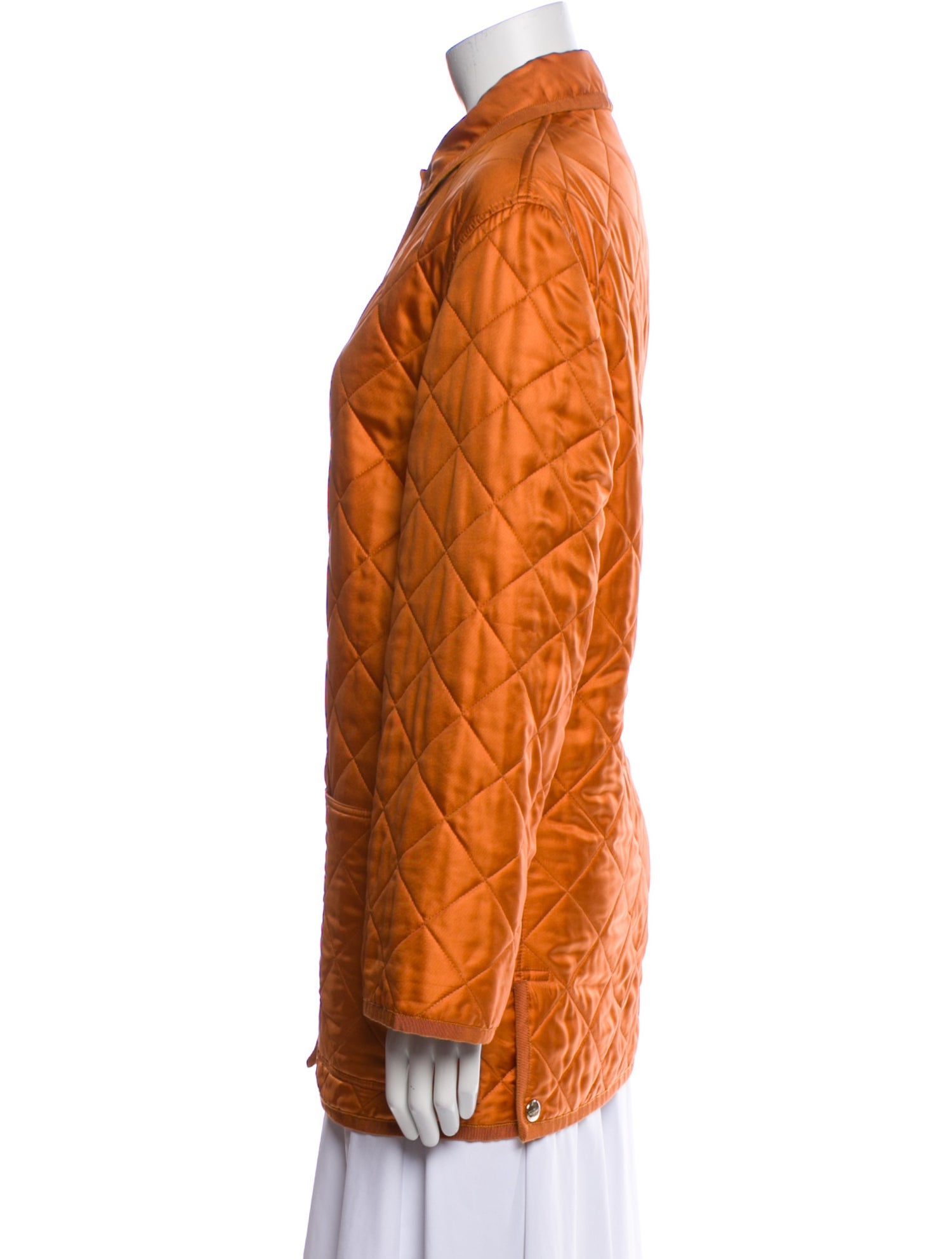 Salvatore Ferragamo Silk Printed Jacket