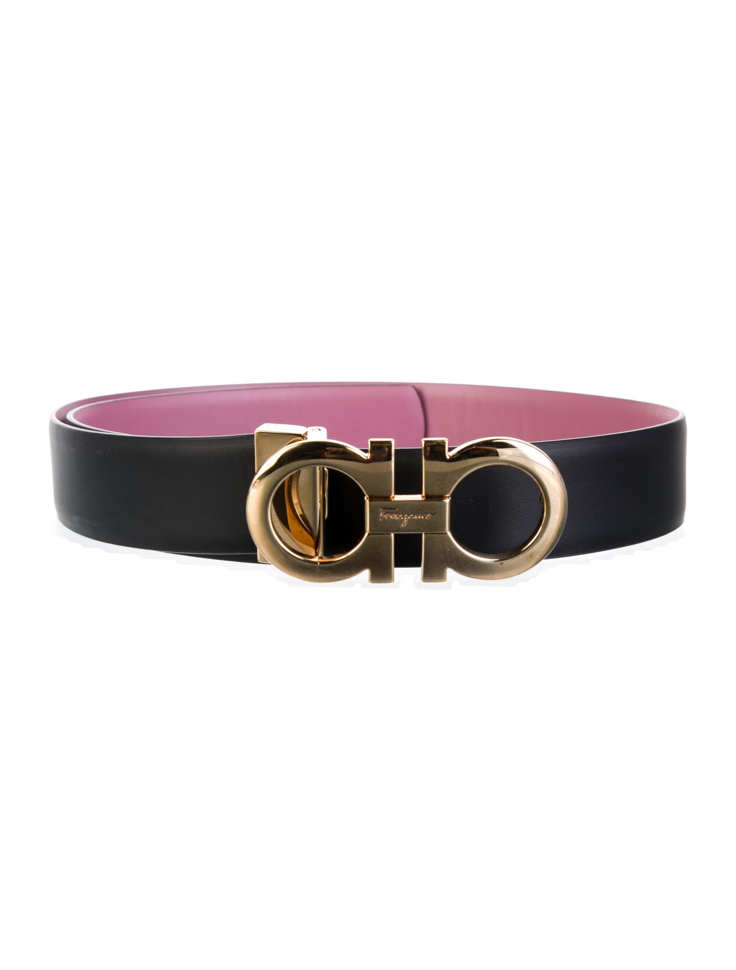 Salvatore Ferragamo Leather Belt Kit
