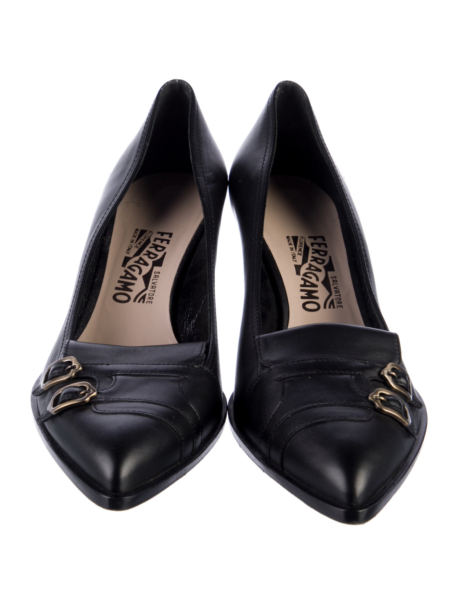 Salvatore Ferragamo Leather Pumps