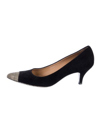 Salvatore Ferragamo Suede Pumps