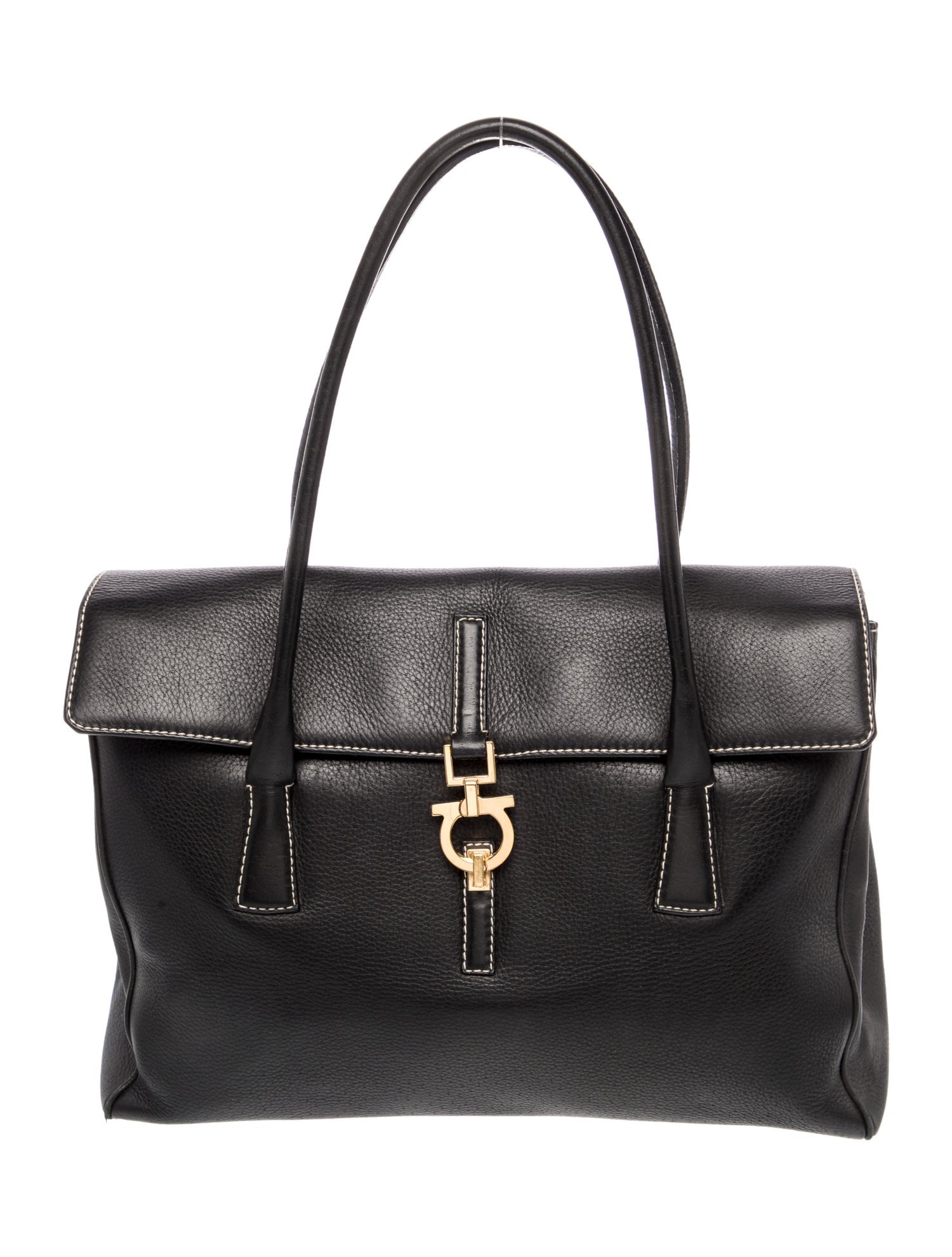 Salvatore Ferragamo Leather Shoulder Bag