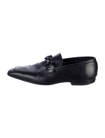 Salvatore Ferragamo Leather Dress Loafers