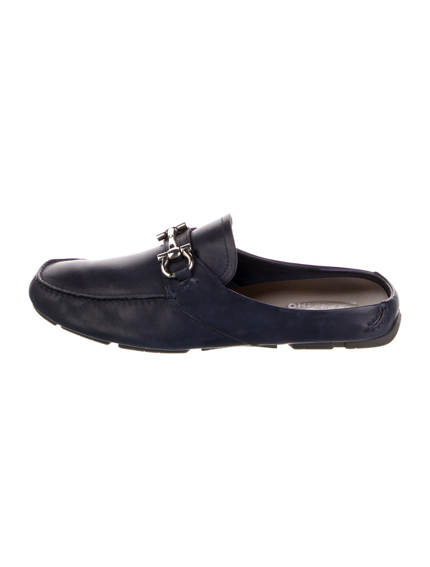 Salvatore Ferragamo Leather Slippers