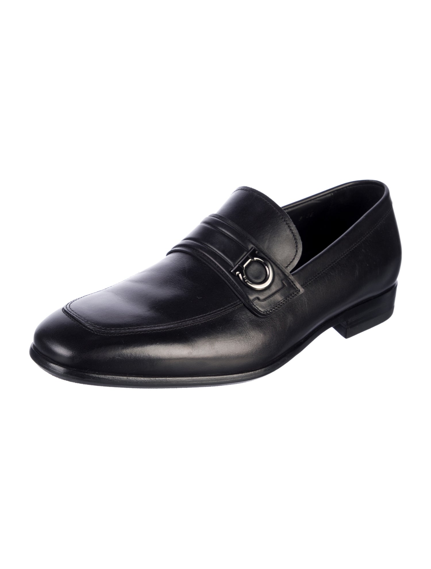 Salvatore Ferragamo Leather Dress Loafers