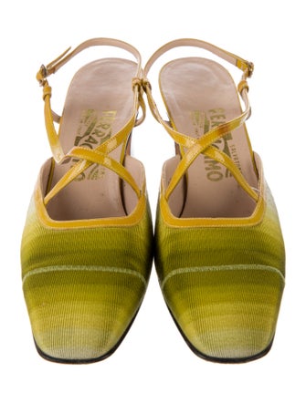 Salvatore Ferragamo T-Strap Pumps