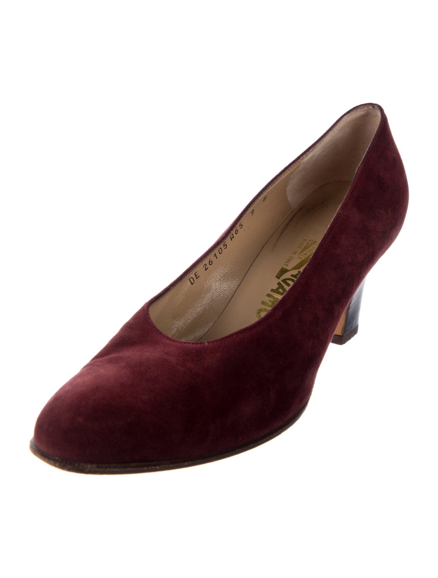 Salvatore Ferragamo Suede Pumps