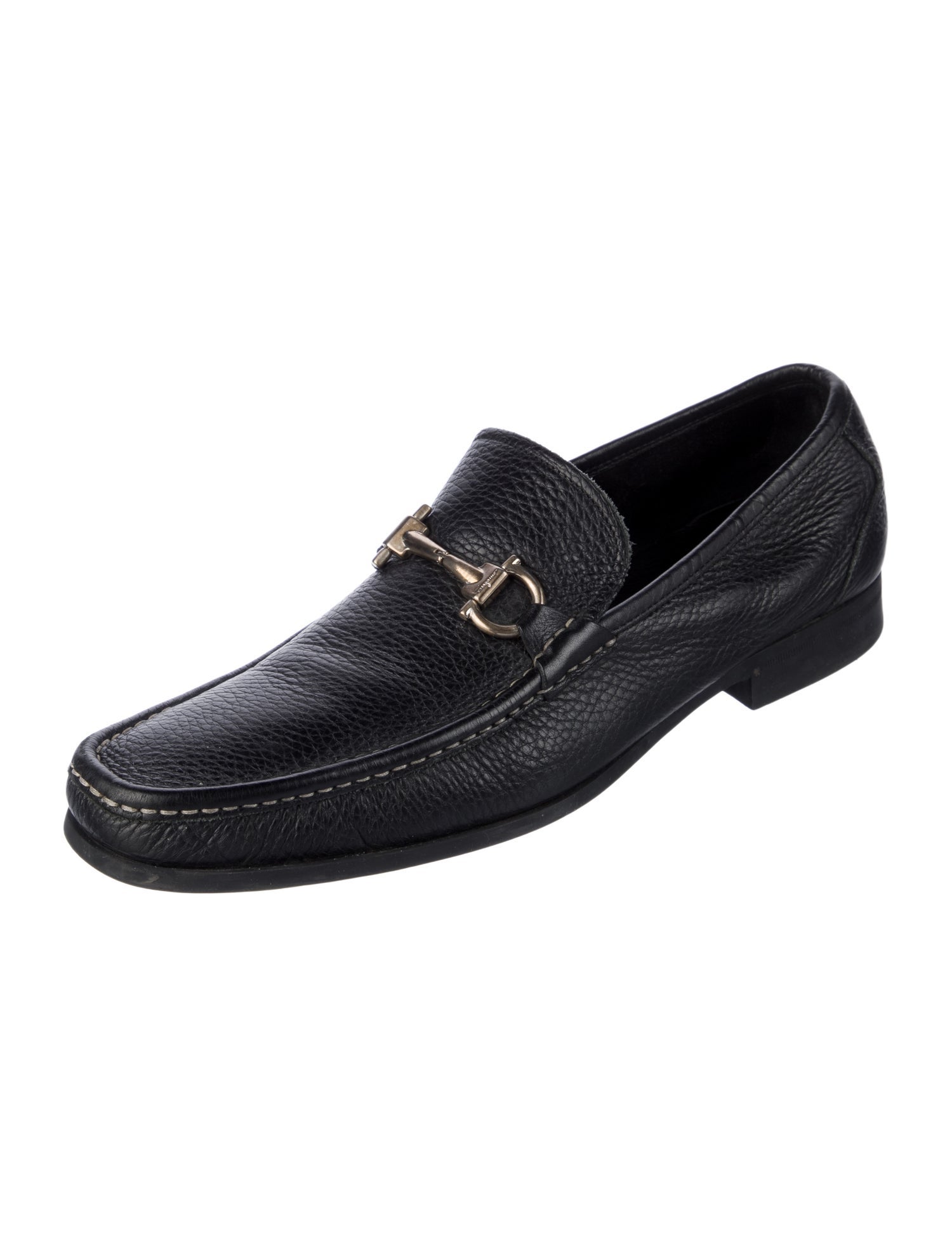 Salvatore Ferragamo Leather Dress Loafers