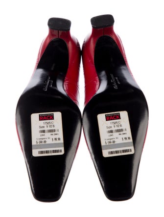 Salvatore Ferragamo Leather Pumps