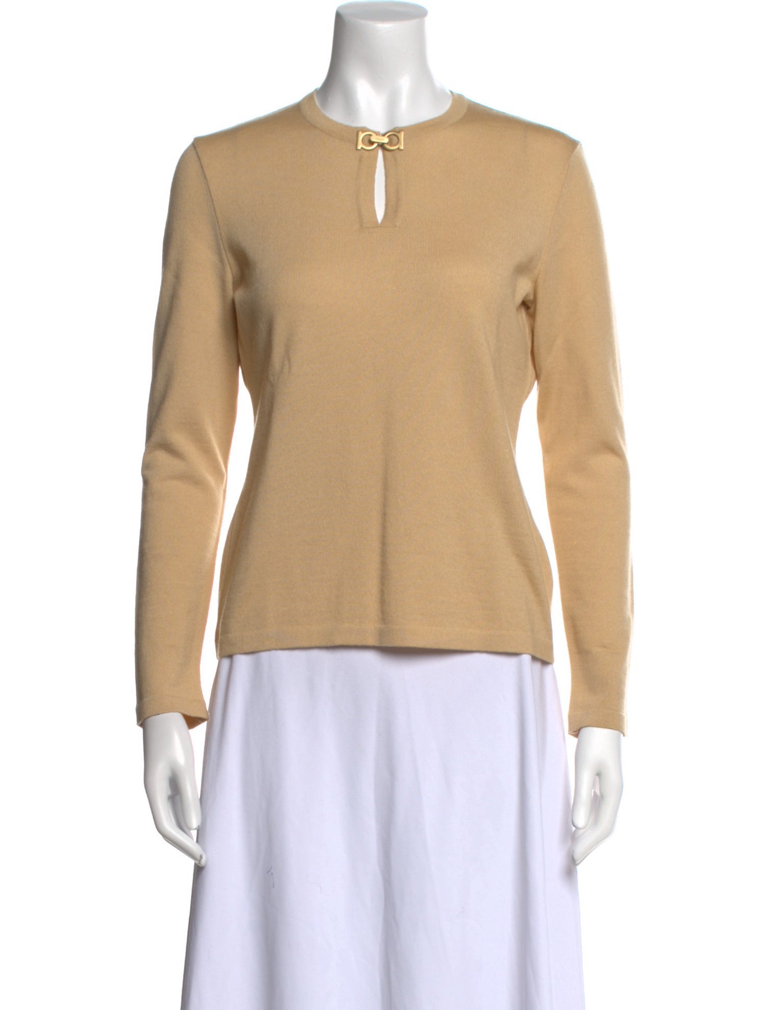 Salvatore Ferragamo Wool V-Neck Sweater