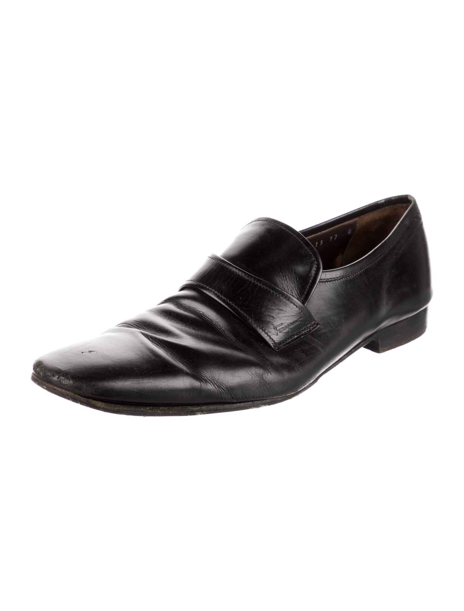 Salvatore Ferragamo Leather Dress Loafers