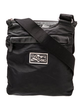Salvatore Ferragamo Nylon Messenger Bag