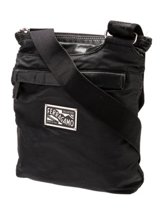 Salvatore Ferragamo Nylon Messenger Bag