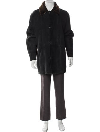 Salvatore Ferragamo Leather Parka