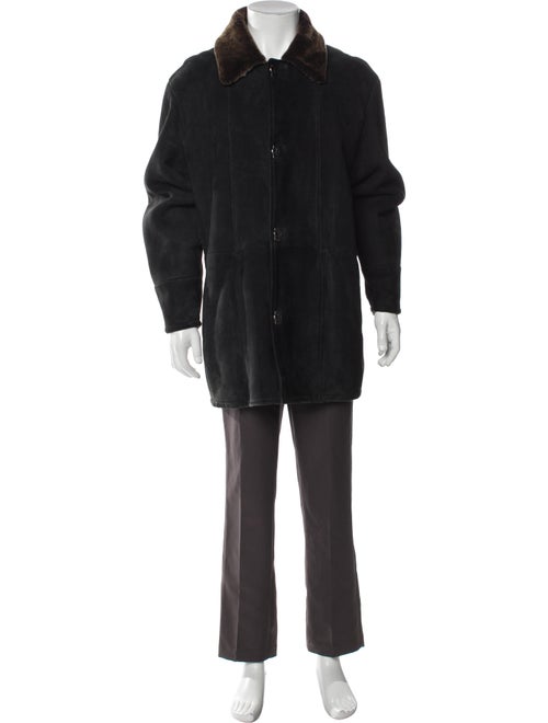 Salvatore Ferragamo Leather Parka