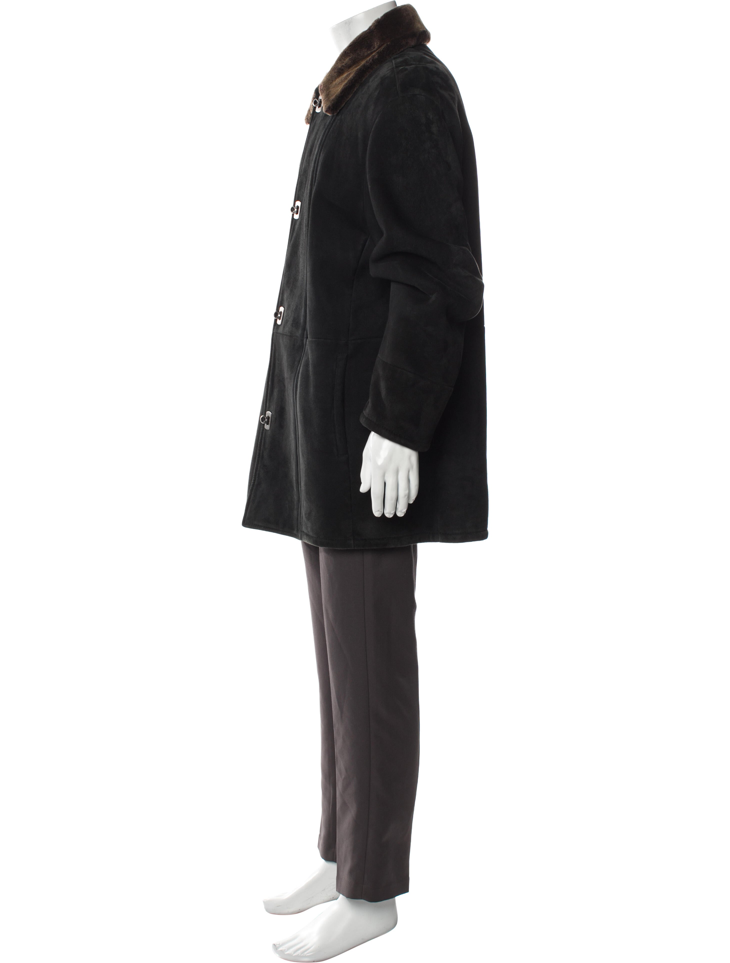 Salvatore Ferragamo Leather Parka