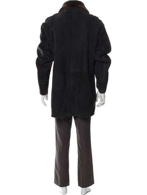 Salvatore Ferragamo Leather Parka